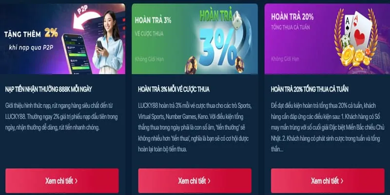 Các khuyến mãi khác ngoài tặng 58k